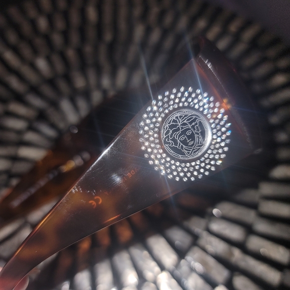 Versace Havana Brown Vintage Sunglasses - Picture 13 of 15